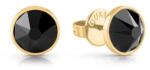 Guess Cercei din oțel pentru bărbați cu cristale negre Frontiers JUME01343JWSTBKT/U
