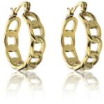 Marc Malone Cercei de modă placați cu aur Dream White Earrings MCE23107G