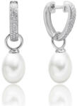 Silvego Cercei din argint cu perla naturală albă GRP18110EW