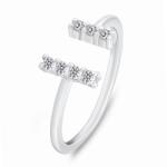 Brilio Silver Inel fermecător din argint cu zirconi RI113W 55 mm