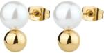 Brosway Cercei simpatici placați cu aur cu perle Perfect BPC23