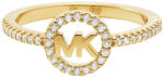 Michael Kors Inel de lux placat cu aur cu zirconii MKC1250AN710 51 mm