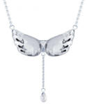Preciosa Colier din argint cu cristal Crystal Wings 6064 00