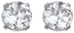 Hot Diamonds Cercei fini din argint cu topaze și diamante Tender DE728