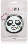 Skin79 Animal For Dark Panda mască textilă iluminatoare 23 g Masca de fata