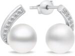 Brilio Silver Cercei fermecători din argint cu perle EA907W