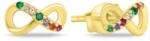 Brilio Silver Cercei eleganți placați cu aur Infinit EA902Y