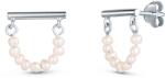 JwL Luxury Pearls Cercei minimaliști din argint cu perle autentice JL0830