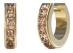 Guess Cercei atemporali placați cu aur si cristale Huggie Me JUBE03134JWYGPET/U