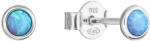 Evolution Group - Pavona Evolution Group Cercei de argint cu opale sintetice albastru deschis 11338.3