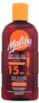 Malibu Dry Oil Gel With Carotene SPF15 vízálló karotinos gélolaj napozásra 200 ml