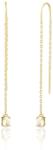 JVD Cercei lungi eleganți placați cu aur cu zirconi SVLE1846X75GO00