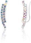 JwL Luxury Pearls Cercei strălucitori longitudinali cu cristale JL0741