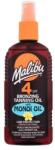 Malibu Bronzing Tanning Oil Monoi Oil SPF4 vízálló napolaj spray monoiolajjal 200 ml