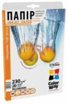 COLORWAY Fotópapír, magasfényű (high glossy), 230 g/m2, A4, 20 lap (PG230020A4)