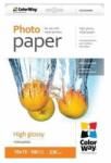 COLORWAY Fotópapír, magasfényű (high glossy), 230 g/m2, 10x15, 100 lap (PG2301004R) - majorsoft
