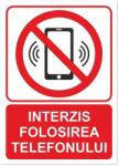  Indicator Interzis folosirea telefonului, 148x210mm IIA5IFT