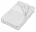 Kariban Uniszex törölköző Kariban KA111 Beach Towel -100X150, White