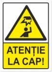  Indicator Atentie la cap, 148x210mm IAA5ALC