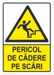  Indicator Pericol de cadere pe scari, 148x210mm IAA5PCS