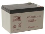MW Акумулаторна батерия MWL 12-12/MWL 12-12L, 12V, 12Ah, AGM, F1/F2 конектори (MWL 12-12 / MWL 12-12L)