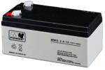 MW Акумулаторна батерия MW MWS 3.4-12, 12V, 3.4Ah, AGM, F1 конектори (MWS 3.4-12)