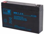 MW Акумулаторна батерия MW 7.2-6, 6V, 7.2Ah, AGM, F1 конектори (MW 7.2-6)
