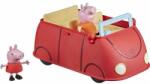 Hasbro Peppa Pig: Mașină roșie de familie cu figurine (F21845L0)