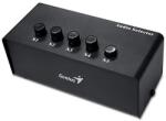 Genius RS2 5 portos fekete audio switch 31720015100 (31720015100)