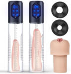 Paloqueth Automatic Digital Masturbator Penis Pump with Vagina Sleeve Skin