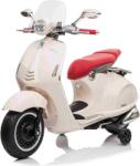 Beneo Vespa 946 elektromos motorkerékpár hátramenettel is, fehér, segédkerekekkel (VESPA_946_WHITE)