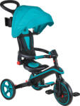 Globber - Tricicleta pliabila pentru copii 4 in 1 - Teal (732-105)