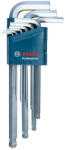 Bosch Professional Belső hatlapú imbusz kulcskészlet 1, 5-10mm 9db-os (1600A01TH5)