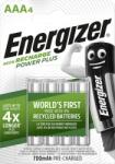Energizer E300626604 Energizer Újratölthető elemek - Power Plus AAA 700 FSB4 előre feltöltött (E300626604)