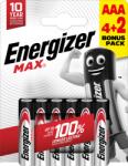 Energizer E303328200 Energizer Max E92 BP 6 4+2 free (E303328200)