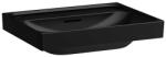 Laufen MEDA Mosdó, 60 cm, csaplyuk nélkül, Fekete matt H8101137161091 (H8101137161091)