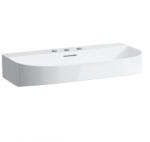Laufen SONAR Mosdó, 3 csaplyukkal, Fehér LCC bevonattal H8103444001081 (H8103444001081)