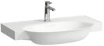 Laufen THE NEW CLASSIC Alsószekrényre illeszthető mosdó, egy csaplyukkal, túlfolyónyílás nélkül, túlfolyócsatorna nyílása nélkül a lefolyószelepben, Fehér LCC bevonattal H8138554001561 (H8138554001561)