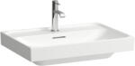 Laufen MEDA Mosdó, 65 cm, csiszolt alsó felülettel, egy csaplyuk, középen, Fehér H8161140001041 (H8161140001041)