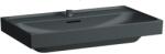 Laufen MEDA Mosdó, 80 cm, csiszolt alsó felülettel, 3 csaplyukkal, Graphite matt H8161177581081 (H8161177581081)