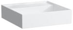 Laufen Kartell LAUFEN Kézmosó rejtett túlfolyóval, a mosdó alja csiszolt, túlfolyónyílás nélkül, csaplyuk nélkül, Fehér H8183310001121 (H8183310001121)