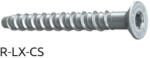 RAWL 12, 5x120mm süllyesztett fejű betoncsav, zink lamellás, furat: 10 mm, CE-ETA (66833)