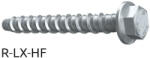 RAWL 12, 5x180mm hatlapfejű betoncsavar, zink lamellás, furat: 10 mm, CE-ETA (R-HLX-10x180-HF-ZF) (66818)