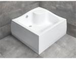 Radaway Korfu C szögletes zuhanytálca 90x90 fehér, ajándék szifonnal 4C99400-03 (4C99400-03)