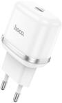 hoco. N24 telefon töltő - TYPE-C fehér hálózati töltőfej, 20W - tokgalaxis