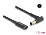 Delock Adaptor de incarcare laptop USB type C la Sony 6.0 x 4.3 mm M-T 0.15m, Delock 60043 (60043)