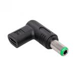 Akyga Adaptor alimentare USB type C la DC 6.3 x 3.0 mm M-T 18.5V-20V/100W, AK-ND-C18 (AK-ND-C18)