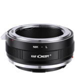 K&F Concept Nikon Panasonic-L Adapter - L-mount (Leica SL T) Nikon-F Átalakító - NIK-L (KF06.474)