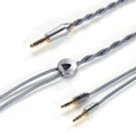 DD HIFI BC150B - Cablu pentru căști cu simetrie de argint, cu conector Pentaconn de 4, 4 mm. - 295cm - 3, 5mm (DDHIFI-BC150B-35-295)
