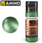 AMMO by MIG Jimenez AMMO ATOM METALLIC Aotake Green Acrylic Paint 20 ml (ATOM-20175)